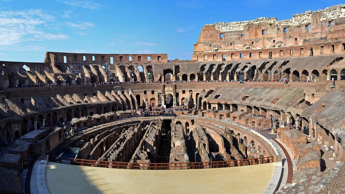 Garde de foule au colosseum