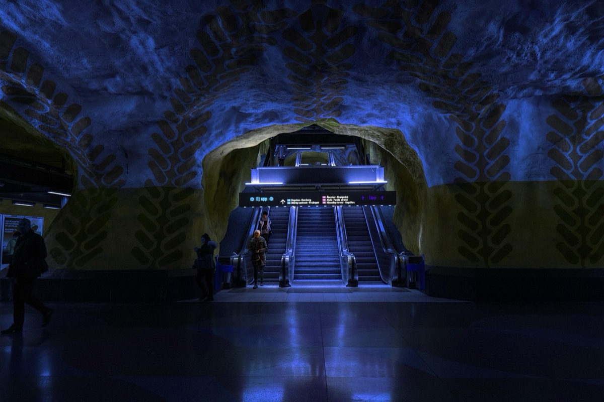 Rome Metro Station
