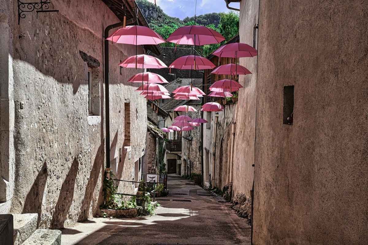 Steinstraße in Trastevere